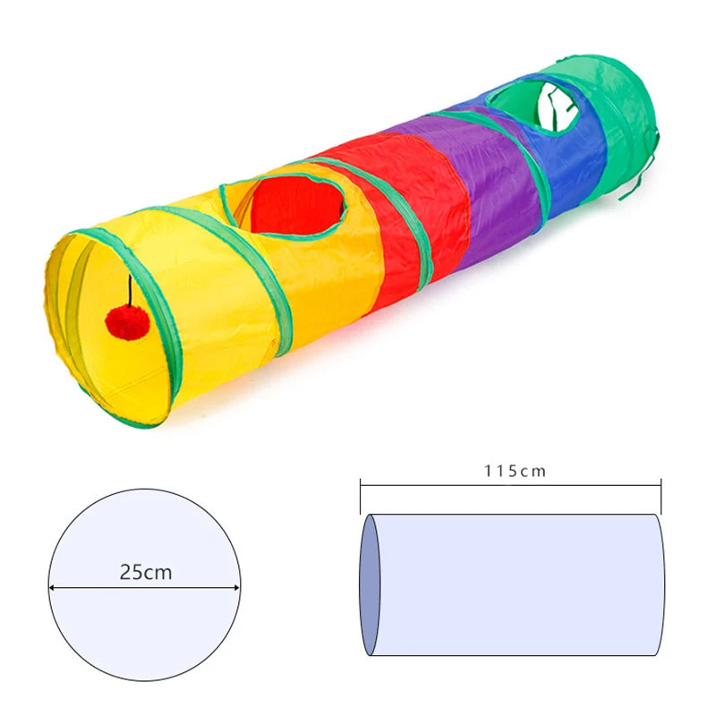 Interactive Cat Tunnel - Durable and Engaging