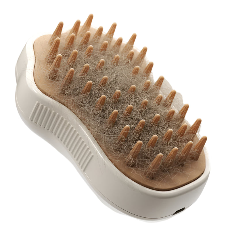 3 in 1 Steamy Pet Dog and Cat Brush - Gentle and Versatile tool
