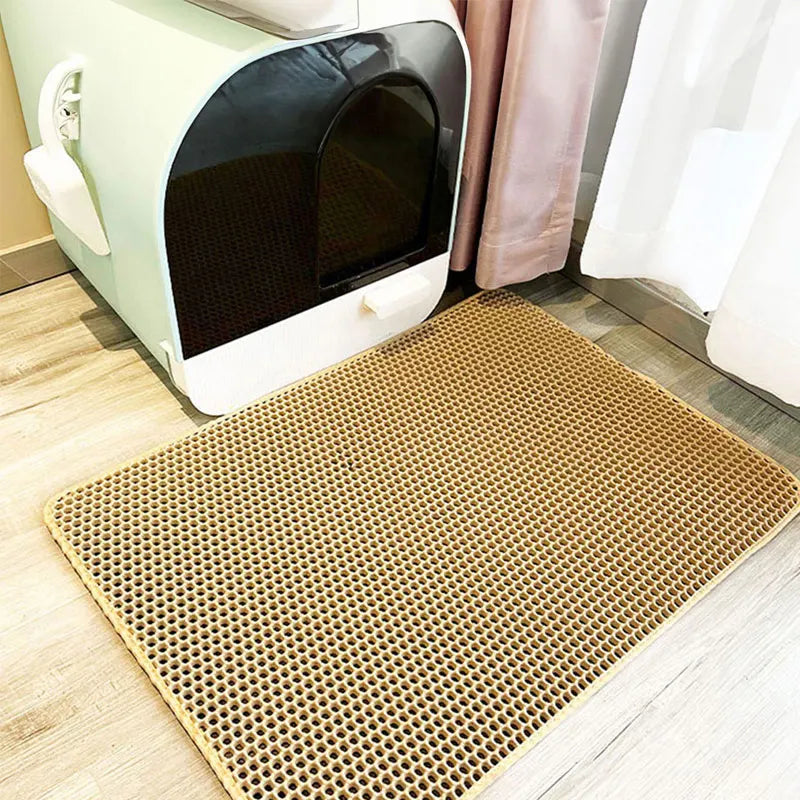 Cat Litter Mat Waterproof - Double Layer