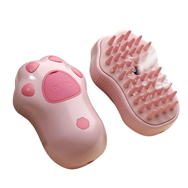 3 in 1 Steamy Pet Dog and Cat Brush - Gentle and Versatile tool
