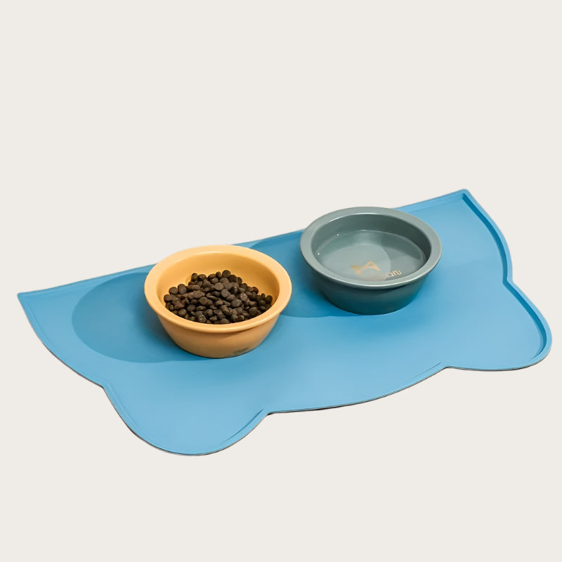 Pet Feeding Mat - Thin Silicone Waterproof