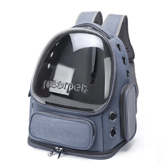 ClearComfort- Pet Carrier Backpack – Breathable & Safe