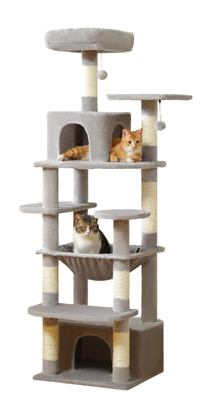 Tree Cat Tree and Tower for Indoor Cats - Luxury and Playful