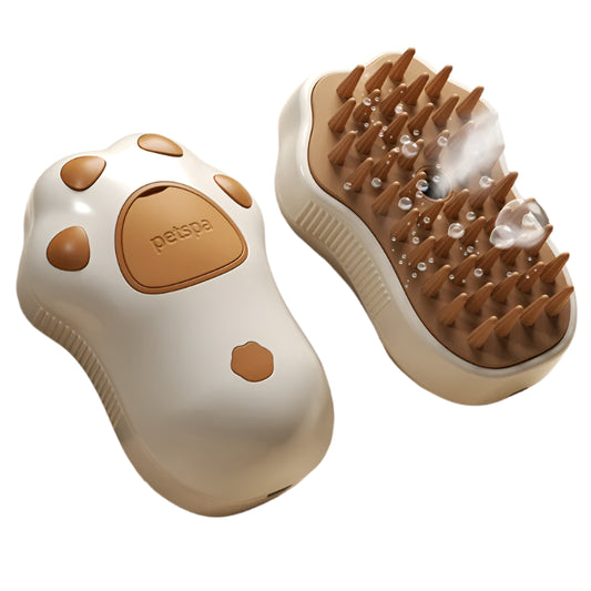 3 in 1 Steamy Pet Dog and Cat  Brush - Gentle and Versatile tool