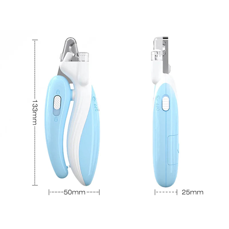 Pet Nail Clippers with Led Light - Safe and Precise