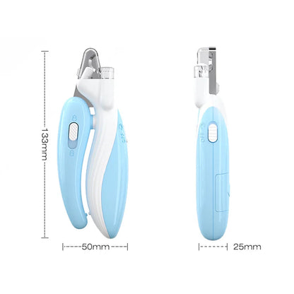 Pet Nail Clippers with Led Light - Safe and Precise