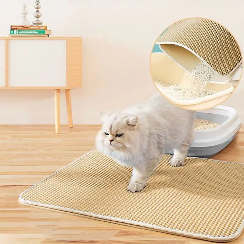 Cat Litter Mat Waterproof  - Double Layer