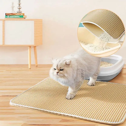 Cat Litter Mat Waterproof  - Double Layer