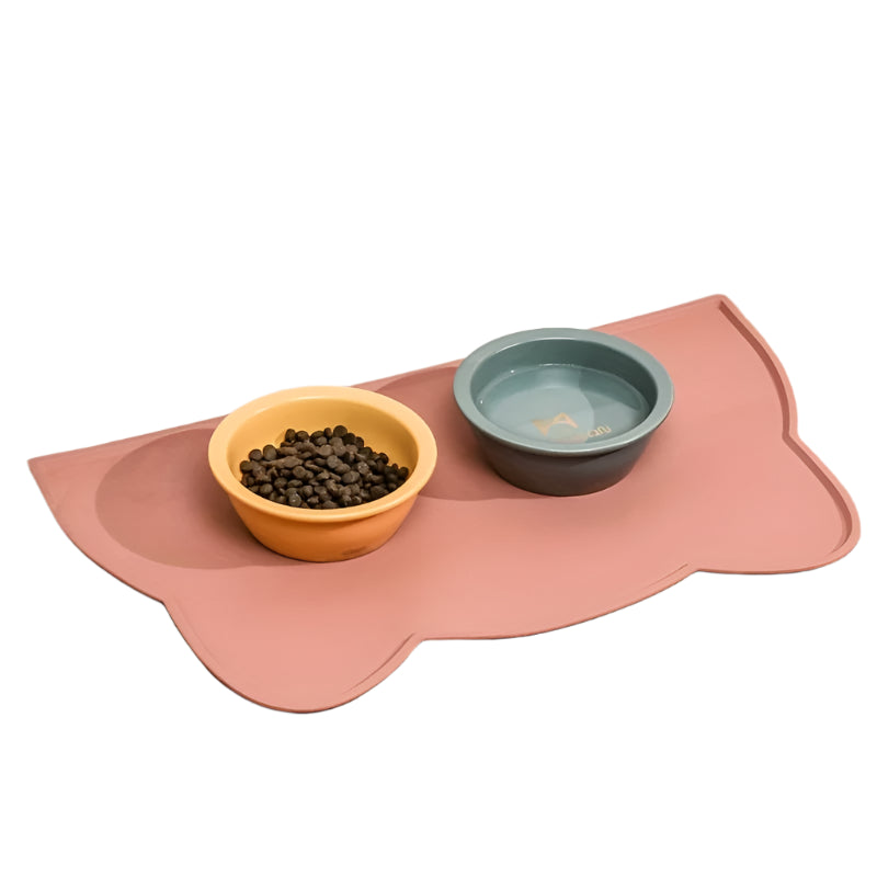 Pet Feeding Mat - Thin Silicone Waterproof