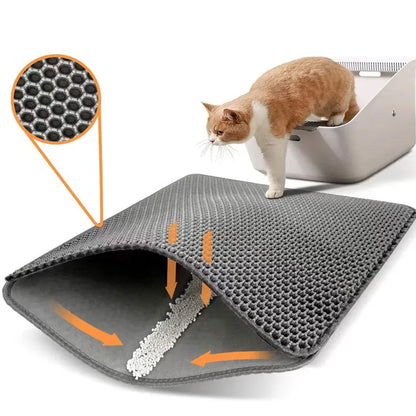 Cat Litter Mat Waterproof  - Double Layer