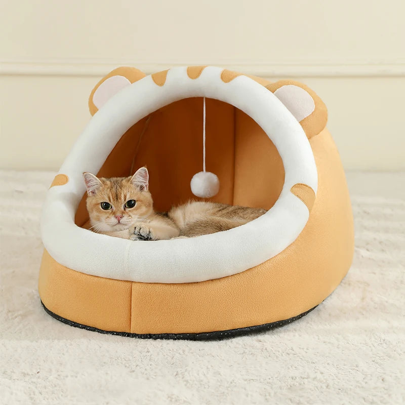 Super Cozy Cat Bed Cave – Warm Pet House