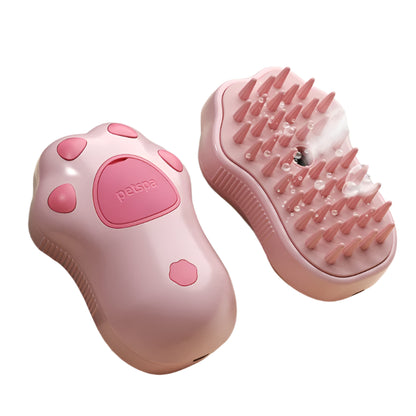 3 in 1 Steamy Pet Dog and Cat  Brush - Gentle and Versatile tool