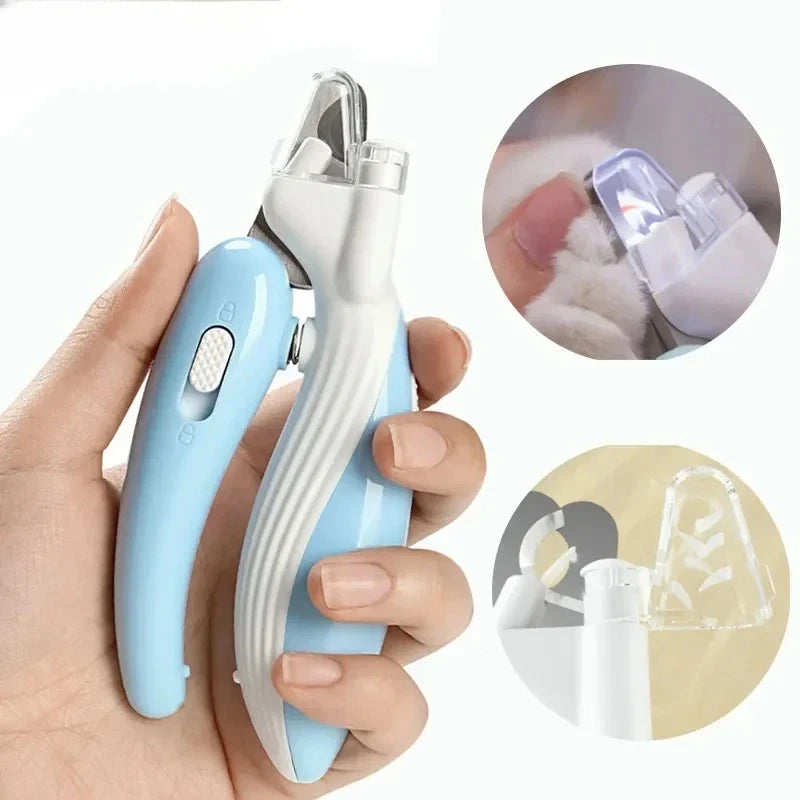 Pet Nail Clippers with Led Light - Safe and Precise